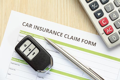 car insurance claim form and calculator
