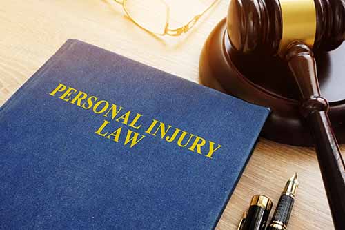 personal injury law book, Fairburn personal injury lawyer concept photo