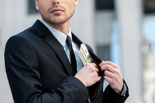 Businessman pocketing money who needs a Union City fraud defense lawyer